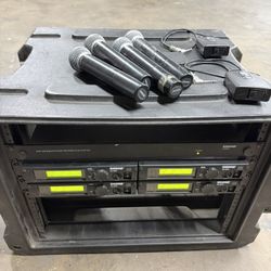 Shure Wireless ULX P4 G50 Band With Beta 58 / Sm 58 And Bodypacks