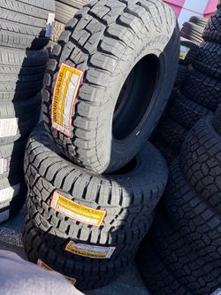 ✅ vendo set de llantas Lt285/70r17 ground speed nuevas con 50,000 millas de garantía