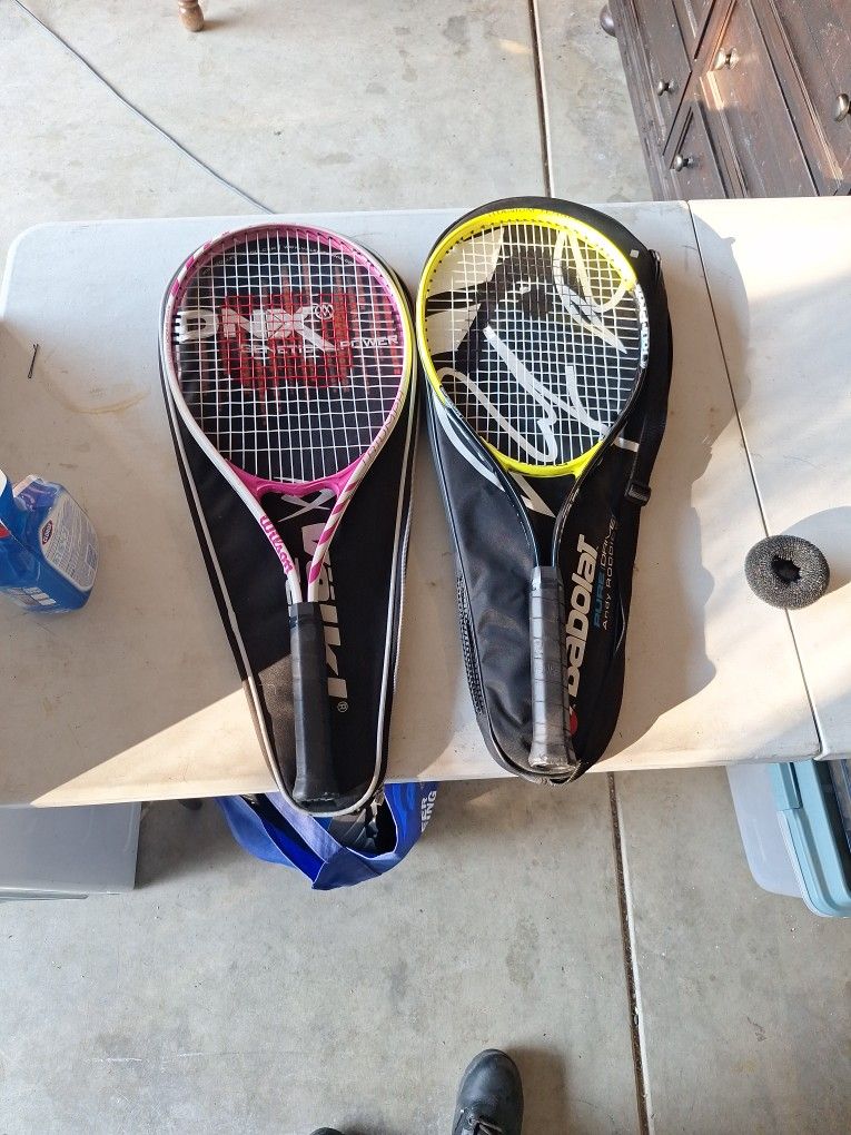 Tennis rackets