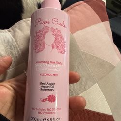 Hairspray Alcohol free