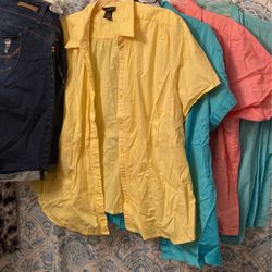 Cute colorful camp shirts 