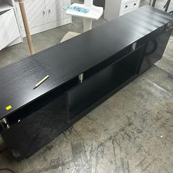 Fireplace TV Stand ,2 Tier TV Console Stand for TVs Up to （No fireplace.