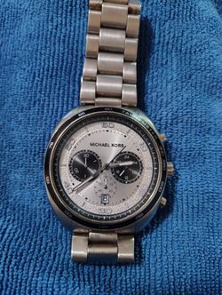 Michael Kors Dane Silverstone Steel Watch