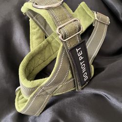 Eyein No Pull Harness for Dogs - Heavy Duty Soft Padded Pet Vest  for small to  Medium  Dog, Adjustable Reflective Anti-pull with Front Clip for Walki