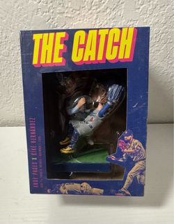 Andy Pages v Kiké Hernández The Catch Bobblehead