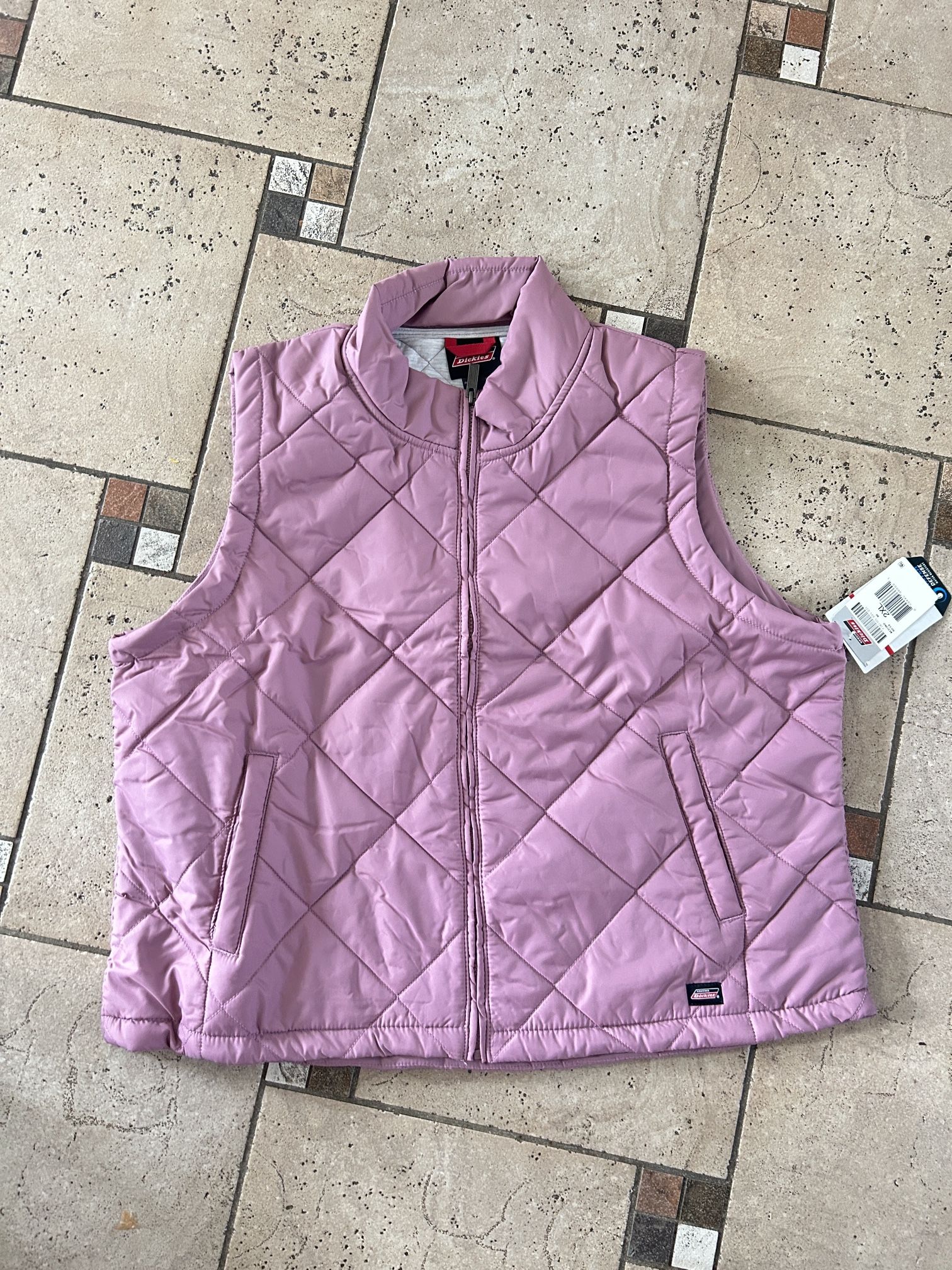 NWT Genuine Dickies women water resistant quilted vest Size 2XL