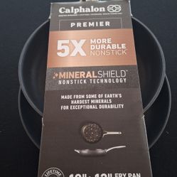 Calphalon Premier 10"&12"fry Pan Set  Hard-Anodized Nonstick Fry Pan with MineralShield nonstick technology. Brand New In Box! Retail $98.00