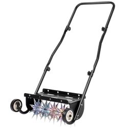 Push Spike Lawn Aerator with Adjustable Handle