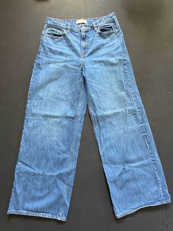 Abercrombie high rise wide leg