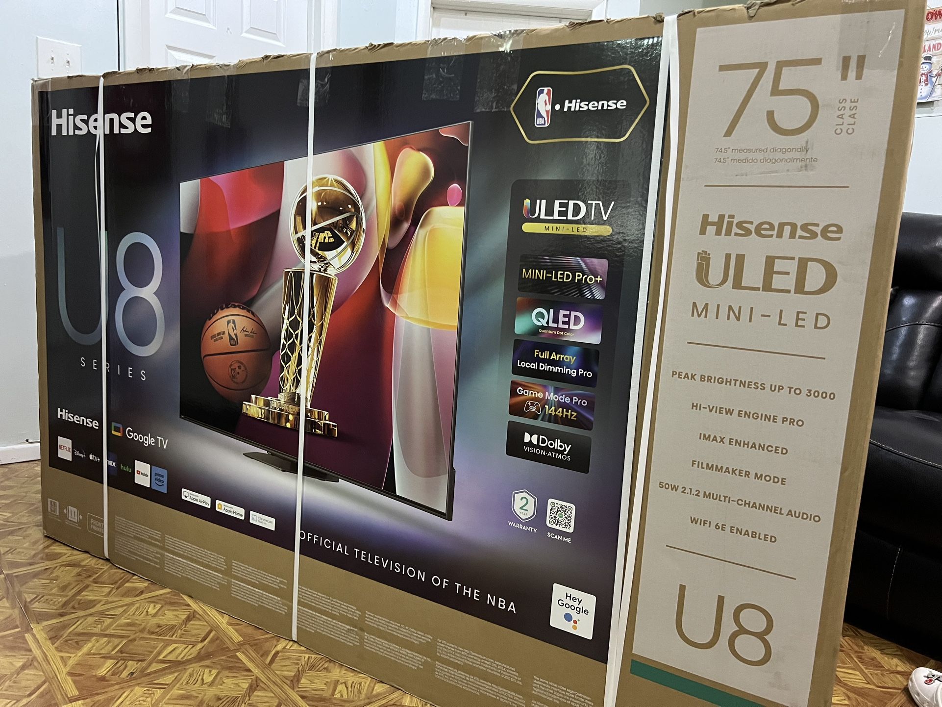 Hisense 75U8N TV