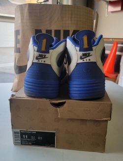Nike Flight One White/Royal Blue
