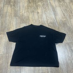 ESSENTIALS BLACK T - SHIRT NEW RELEASE