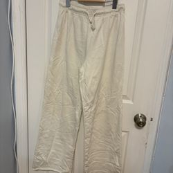 Zara Cream Lounge Pants