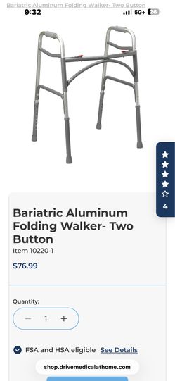 Folding walker( Brand New)