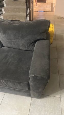 Bluish Gray 3 piece sectional