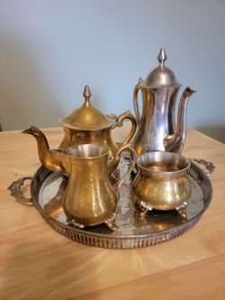 Vintage antique coffee set