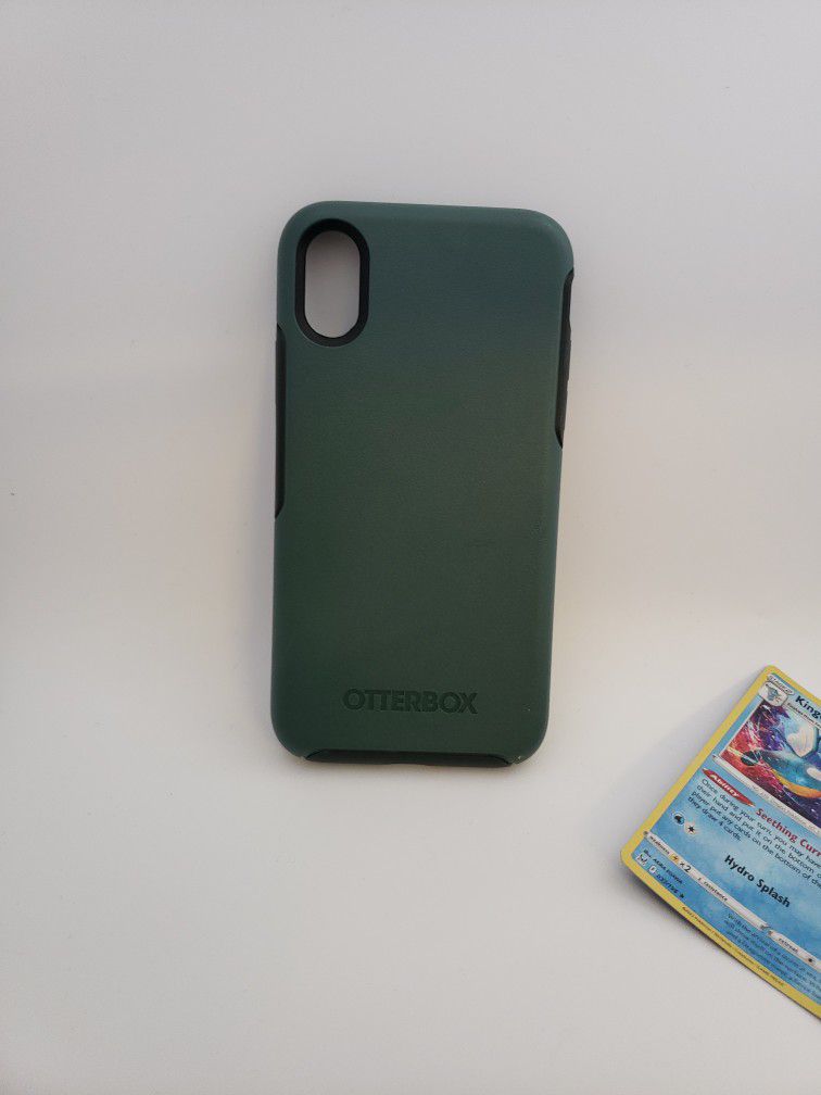 Iphone X 10 Green Otterbox Case