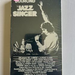 The Jazz Singer VHS 1989 Neil Diamond Laurence Factory Sealed Pre Release!!!