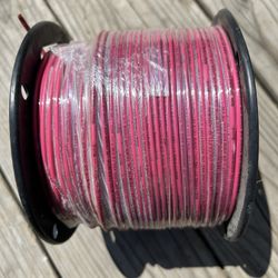 Number 12 Copper Wire, Full Roll, Stranded, Red