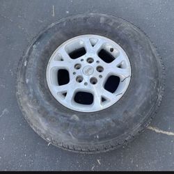 1 — 235/65r16 Jeep Cherokee Rim Wheels 5x127 5x5 With Tires !