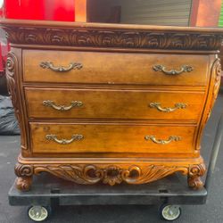 Two Thomasville Dressers And China Cabinet To Match