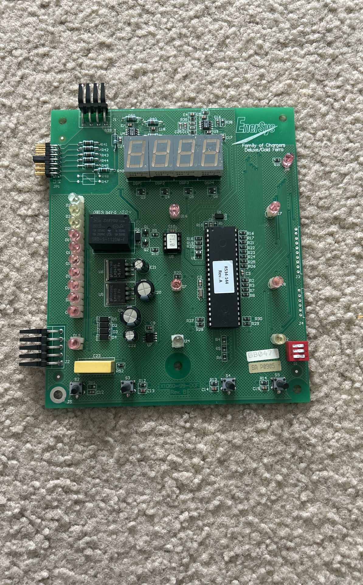 Forklift Charger Control Board