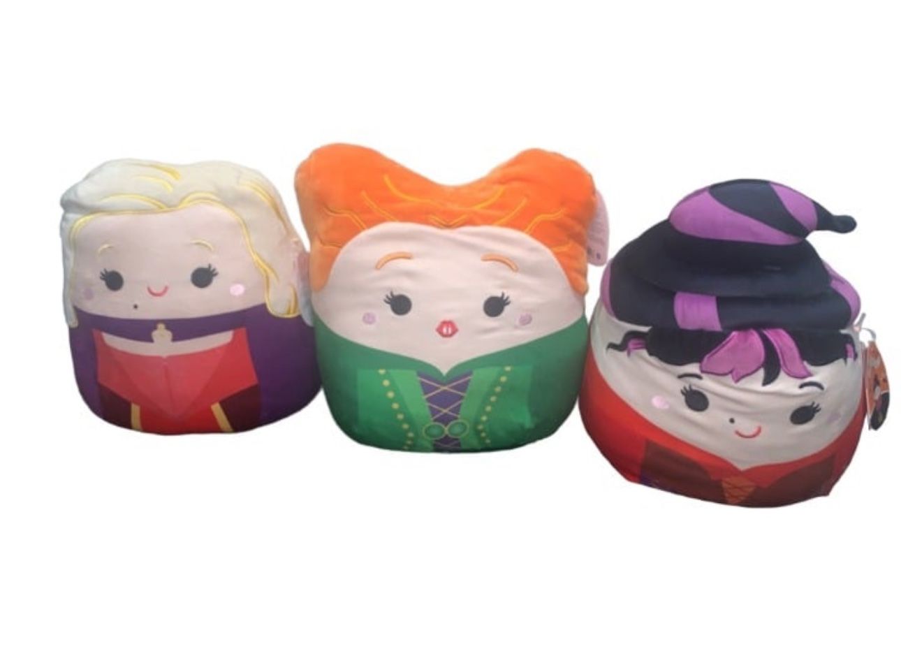 NWT!! 12" Squishmallows Disney's Hocus Pocus Sanderson Sisters