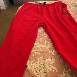 Red Jogger Pants  Men’s XXL 