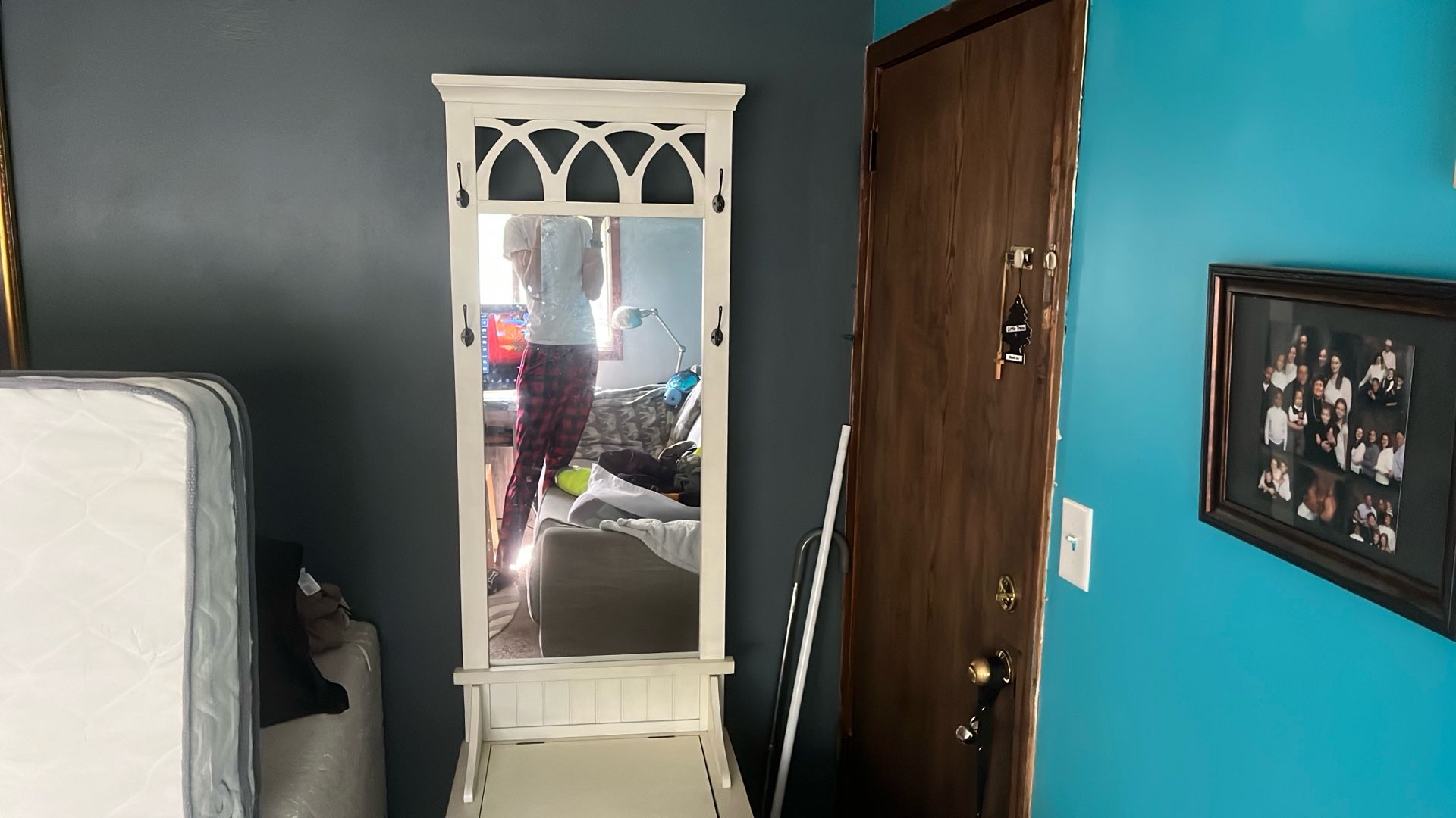 Coat Rack & Mirror