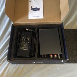 Fosi Audio TB10D 2 Channel Stereo Amplifier, Class D Mini Power Integrated Amplifiers 600W for Passive Speakers/Bass Shaker, Home Audio Component Desk