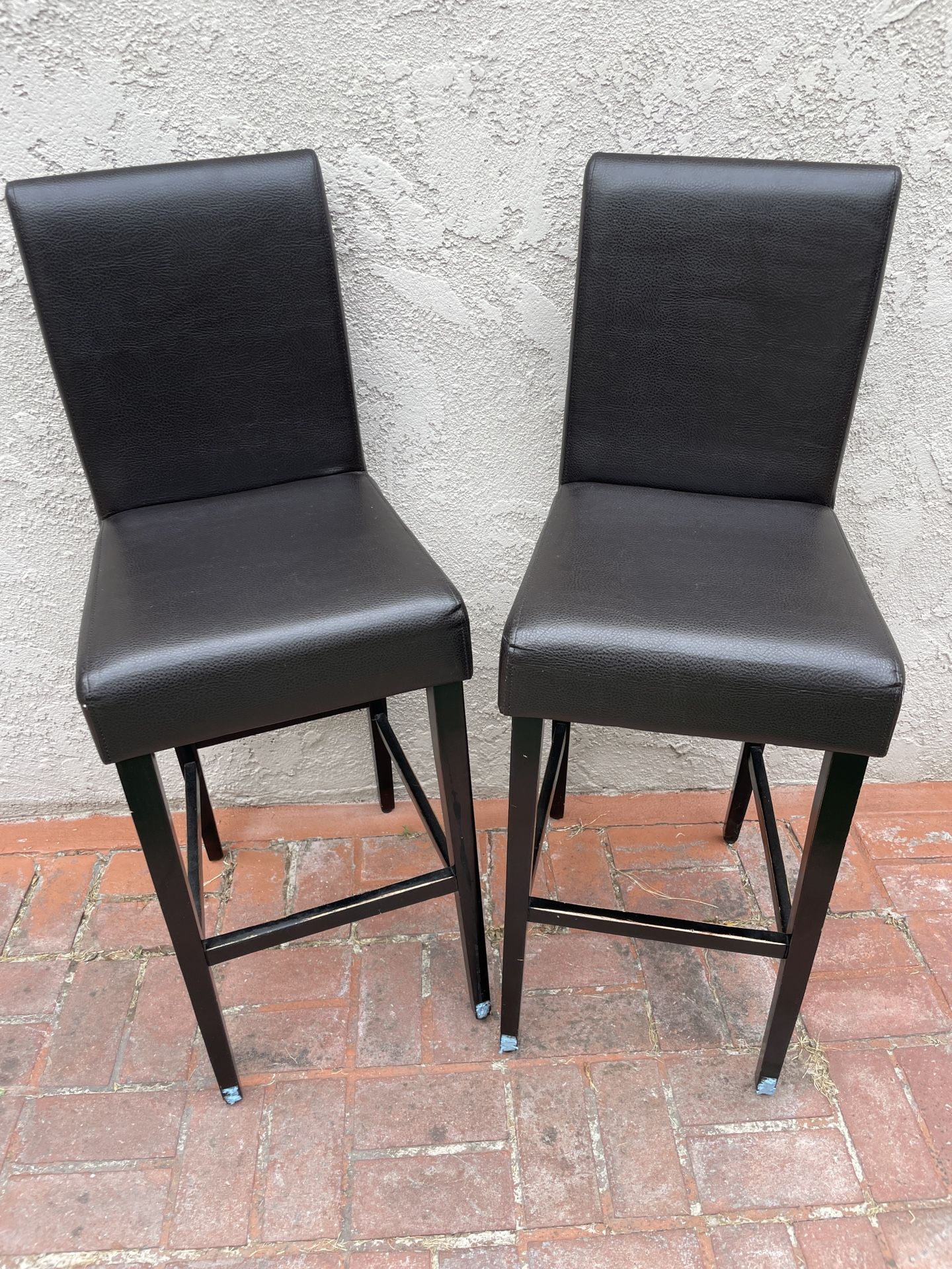 Set Of High Counter Bar Stools
