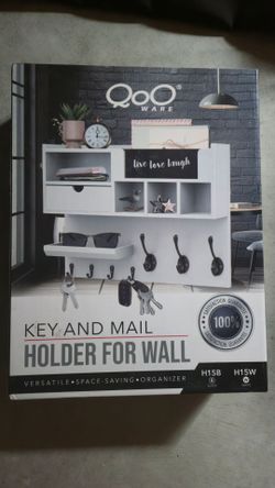 Brand new in box hanging key and mail holder