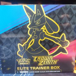 Pokemon Sword&Shield Crown Zenith Elite Trainer Box (ETB)