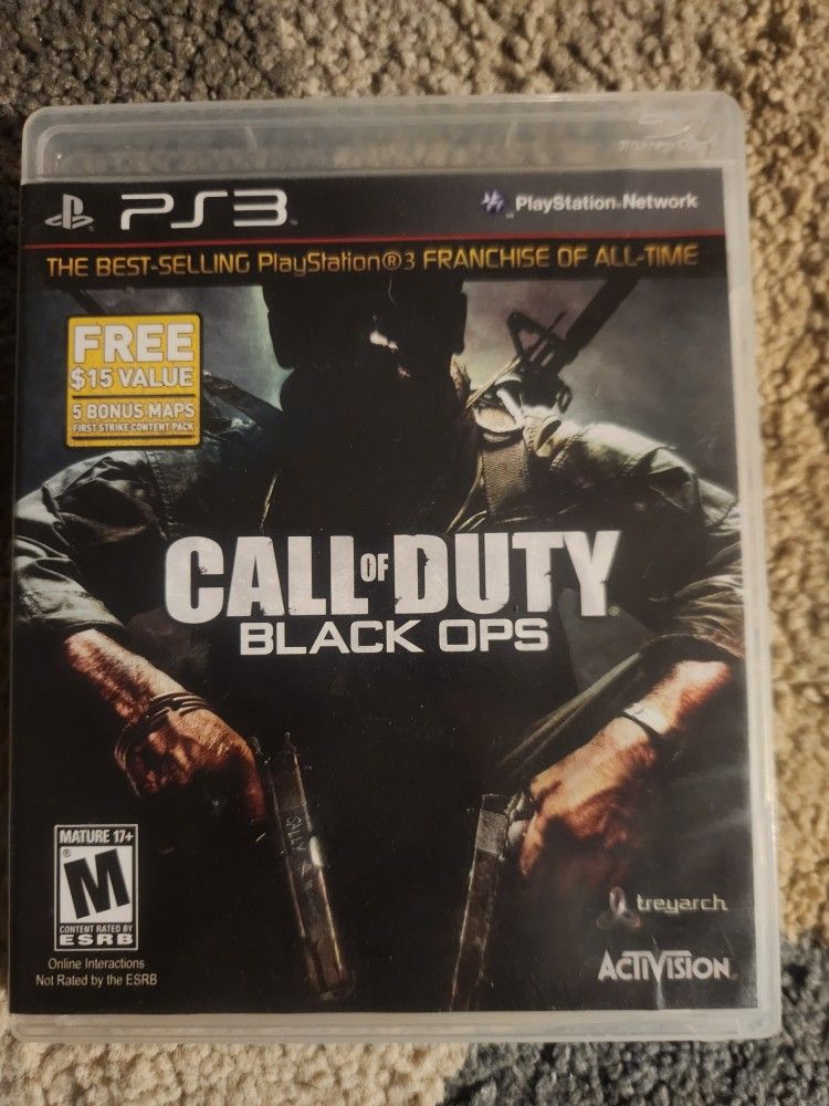 Call Of Duty Black Ops PS3 Disc