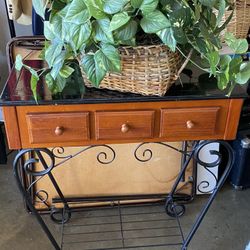 Table And Plant 
