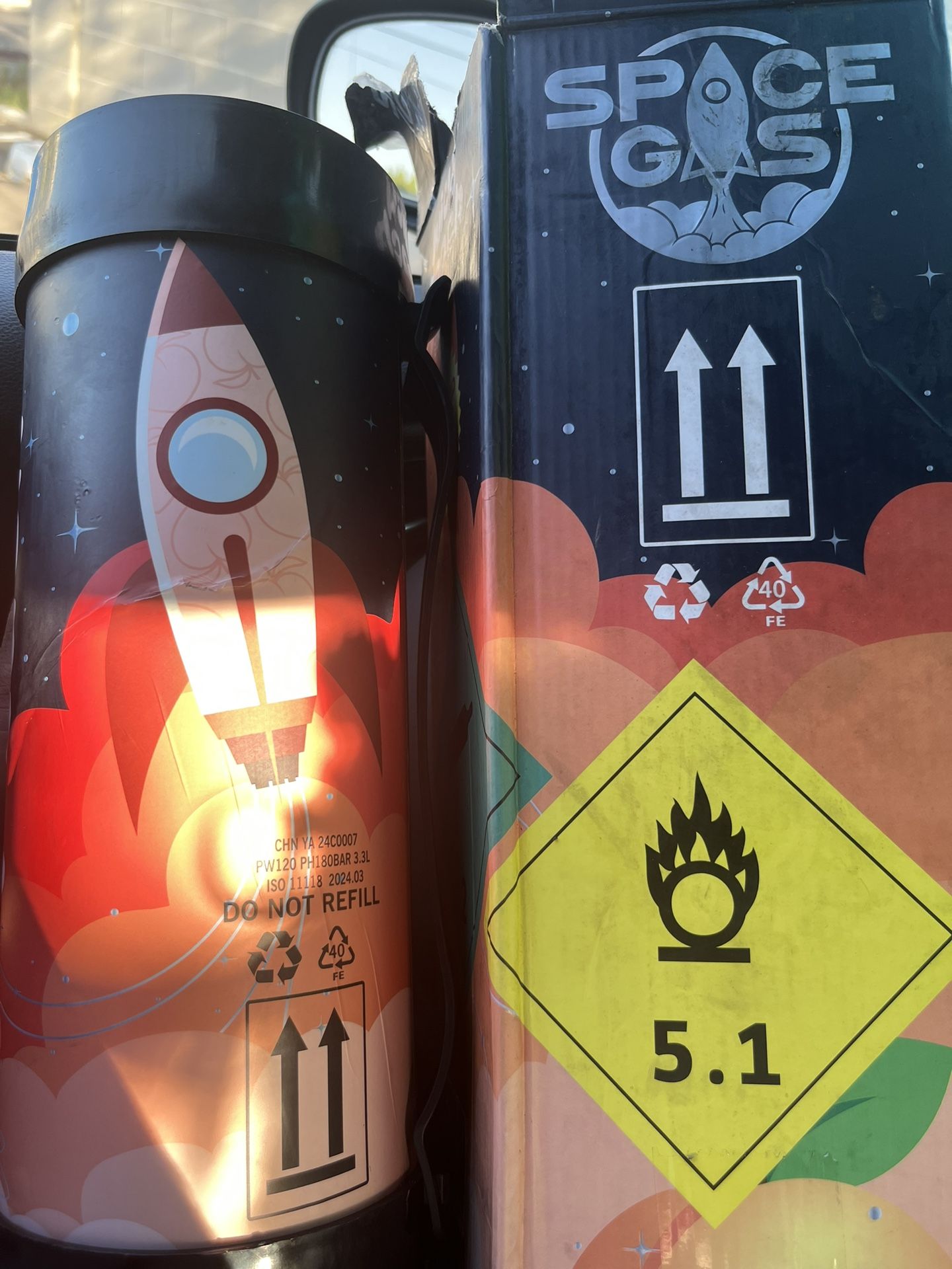 Space Gas Juicy Peach 2500g