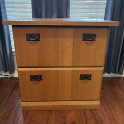 Wooden Lateral File Cabinet barely used