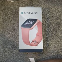 Fitbit Versa Smart Watch - Peach Rose Gold BRAND NEW