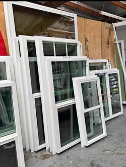 Premium White Vinyl Windows – Various Sizes Available!
