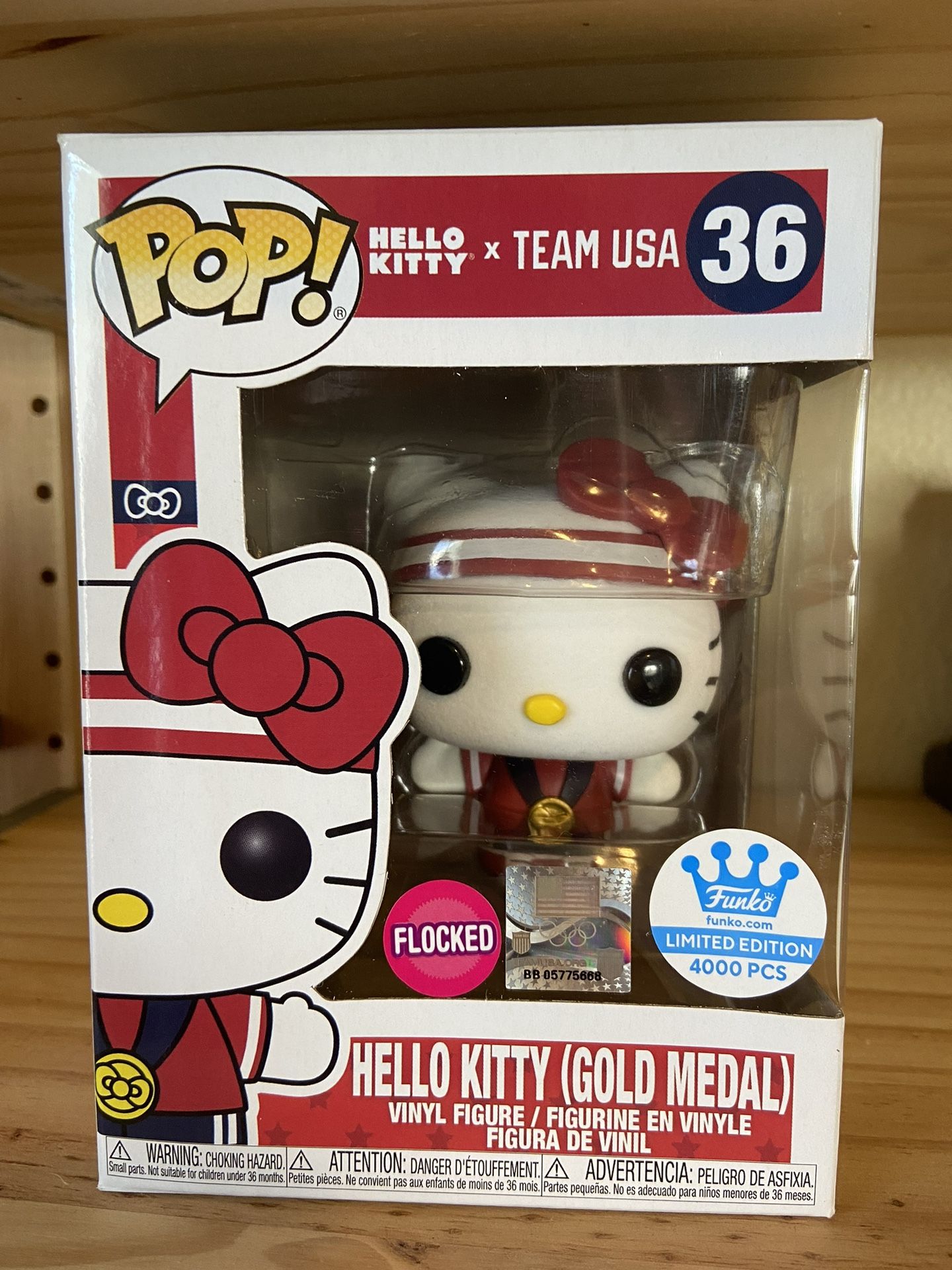 Hello Kitty USA Olympics Funko Pop! Exclusive