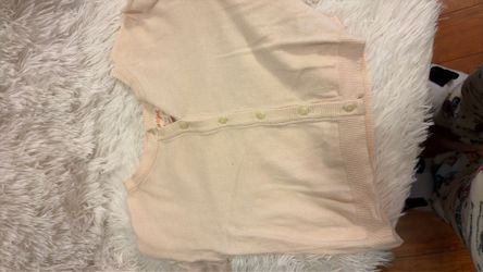 White cardigan
