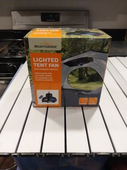 Lighted Tent Fan