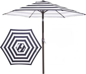 Brand New 7.5FT Patio Umbrella with Push Button Tilt/Crank