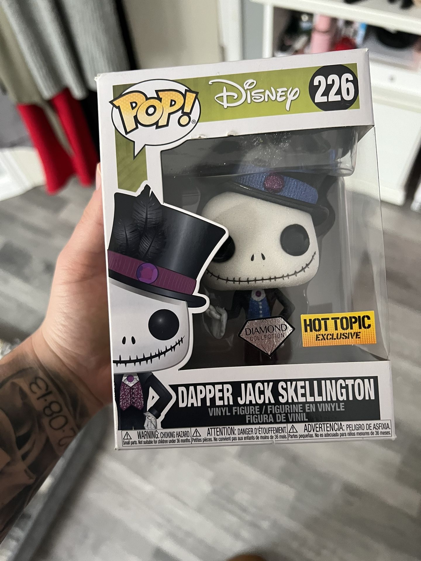 Jack skeleton pop