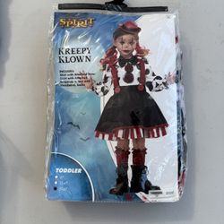 Toddler Kreepy Klown Costume – Spirit Halloween (5T–6T)
