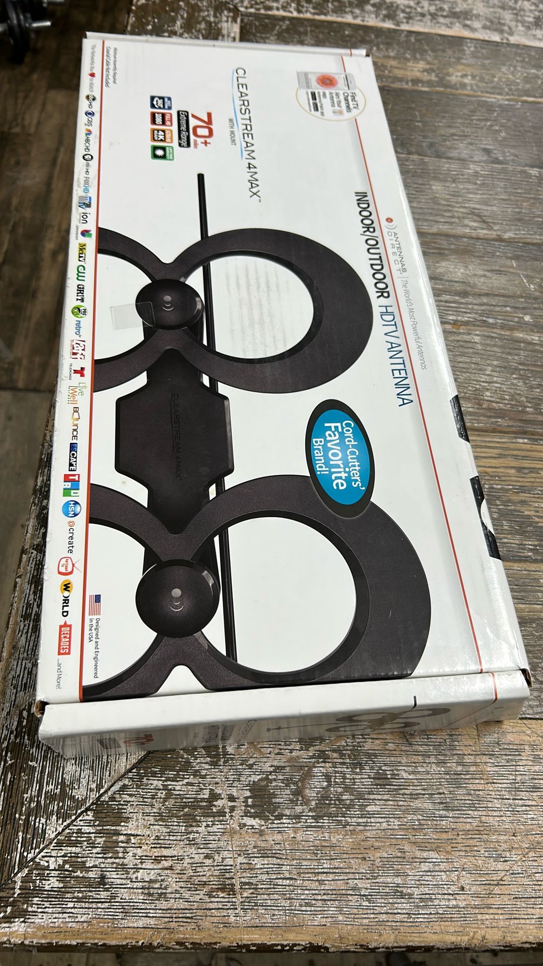 Clearstream 4K Antenna Indoor Outdoor $85