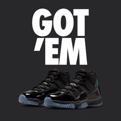Jordan 11 Gamma. size 8 mens