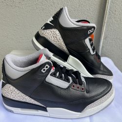 Air Jordan 3 Retro "Black Cement" (Men’s 9.5)