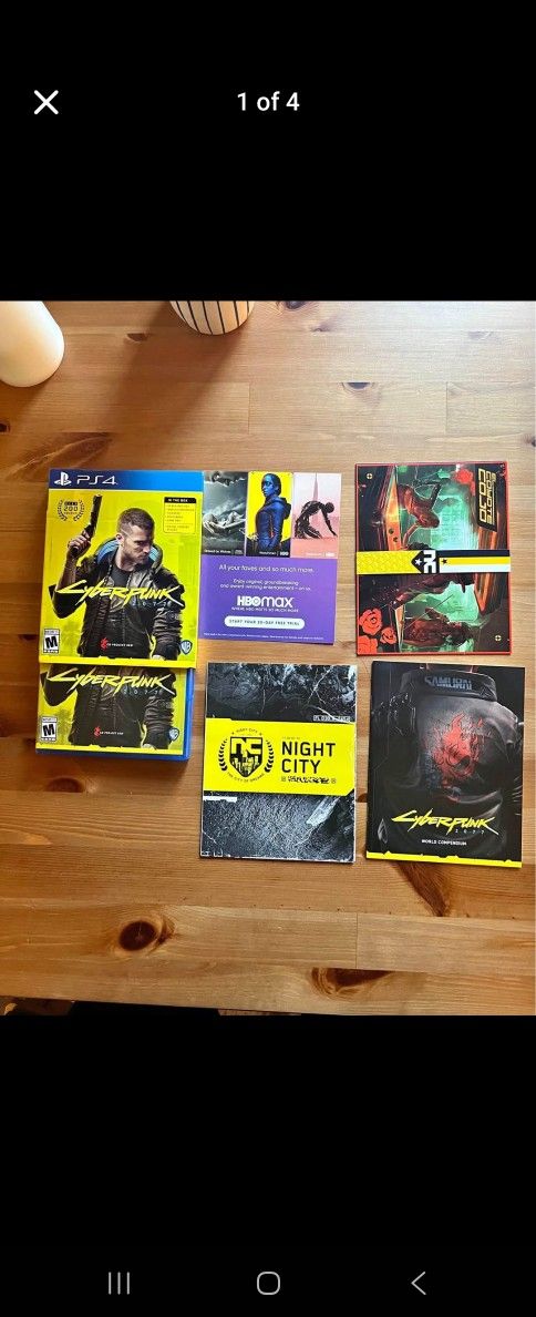 cyberpunk 2077 ps4 and ps5 video game special edition