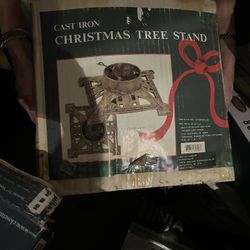 Cast Iron Christmas Tree Stand (unopened)